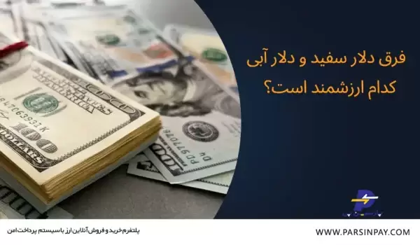 تفاوت دلار سفید و دلار آبی چیست؟ | پارسین پی