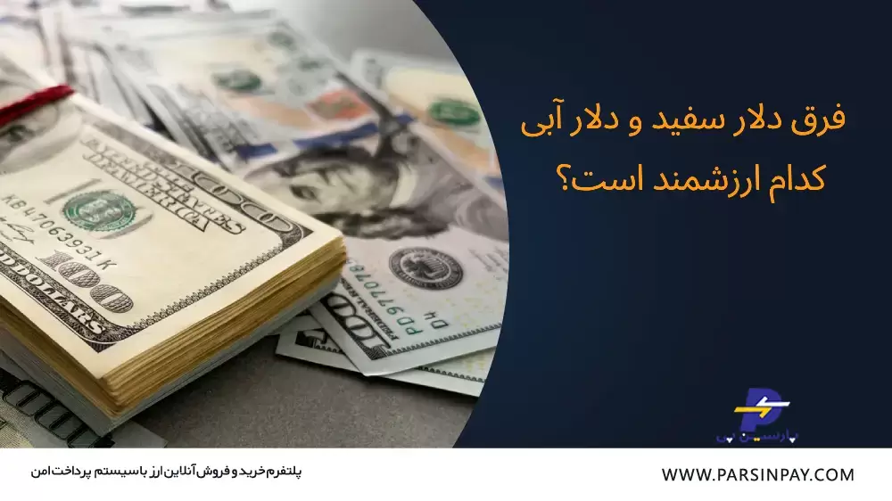 تفاوت دلار سفید و دلار آبی چیست؟ | پارسین پی