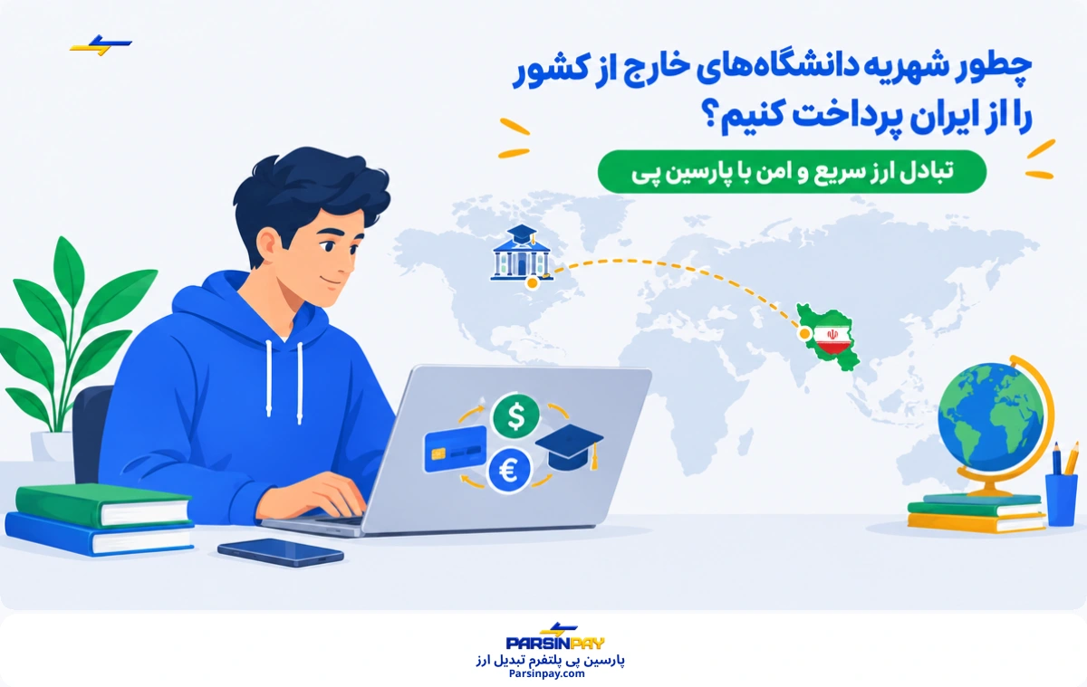 پرداخت شهریه دانشگاه خارج از ایران؛ راهنمای کامل روش‌ها و نکات مهم