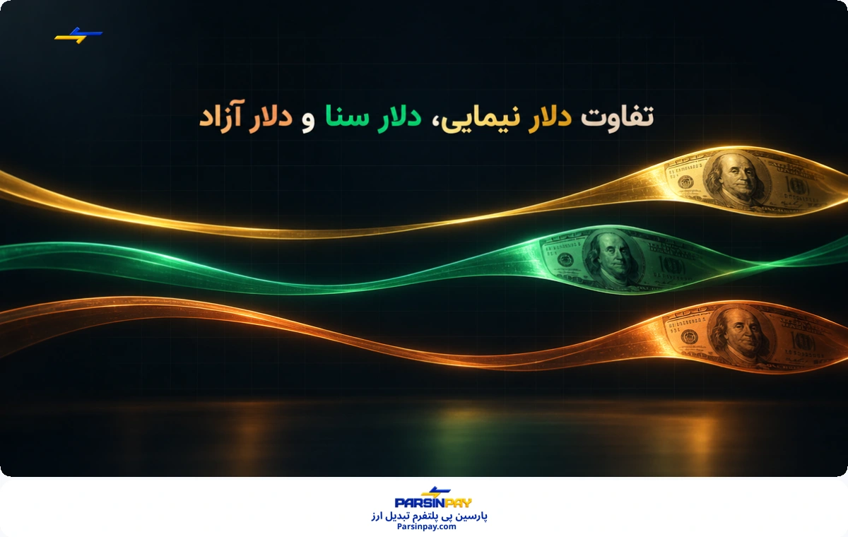 تفاوت دلار نیمایی، دلار سنا و دلار آزاد چیست؟